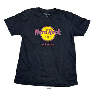 VTG Hard Rock Cafe 'The Original Tee' Las Vegas Edition Black T-Shirt Lg